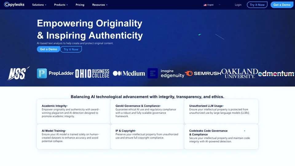 AI Content & Text Authenticity Detection | Copyleaks