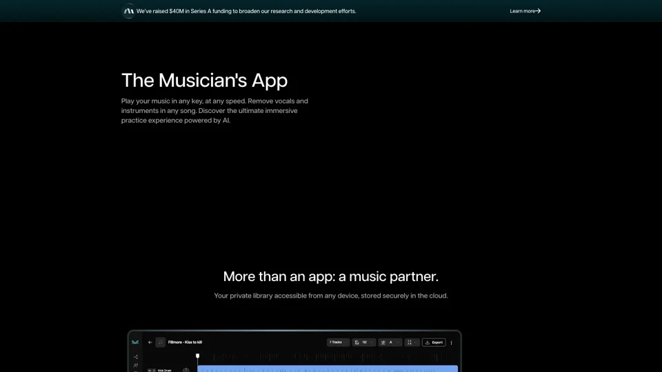 Moises App: The Musician's App | Vocal Remover & much more