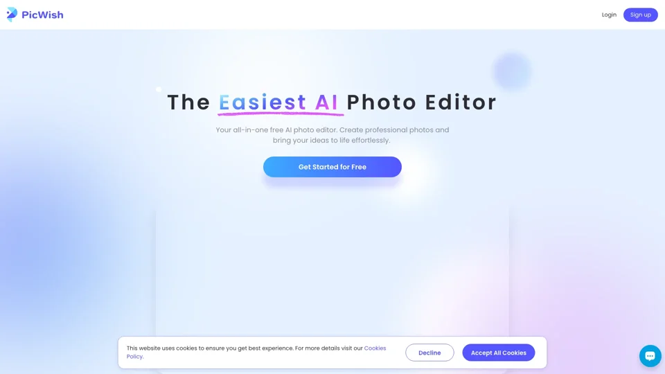 PicWish AI Photo Editor | Free Online Photo Editing Tools