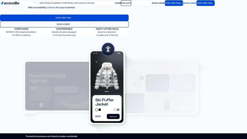 Web Accessibility Solution for ADA Compliance & WCAG - accessiBe