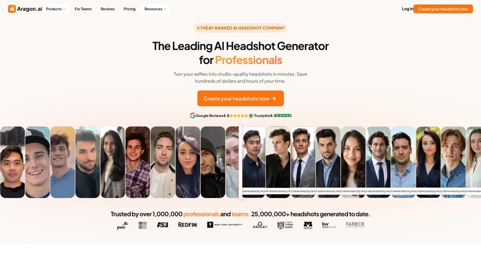 The Leading AI Headshot Generator