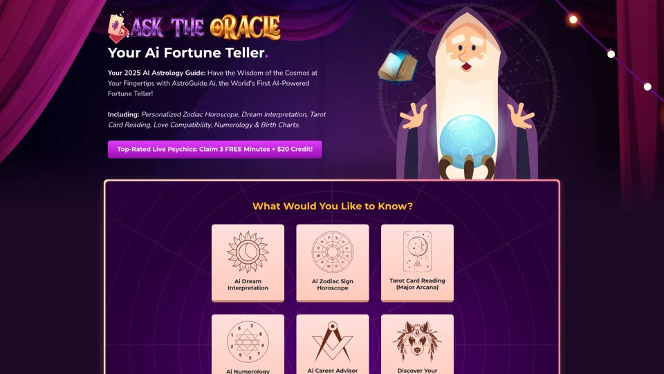 World's 1st Ai Fortune Teller