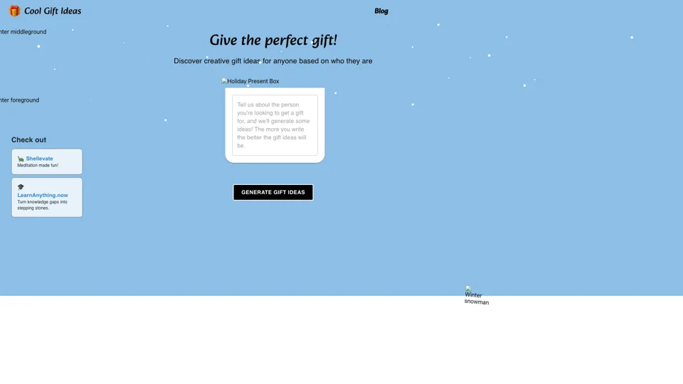 Cool Gift Ideas | Free AI-Powered Gift Suggestions