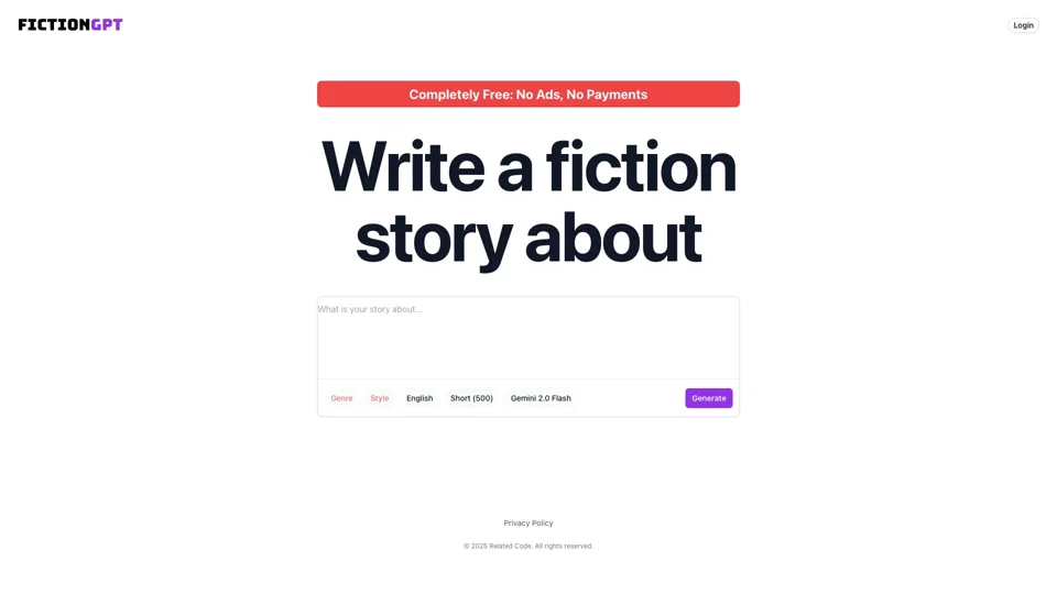 FictionGPT