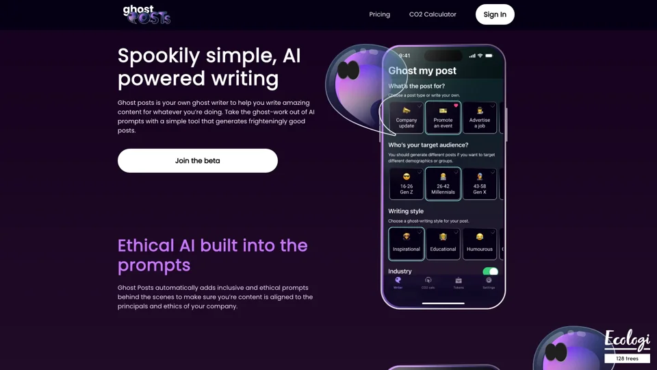 GhostPosts.ai | AI-Powered Ghost Writer for Copywriting & Social Media