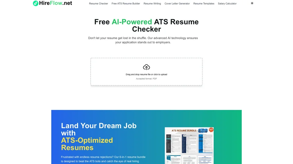 Free ATS Resume Checker (2025) | AI-Powered Resume Review