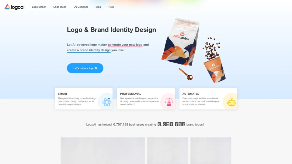 Design A New Logo & Brand Identity You Love! - LogoAI.com