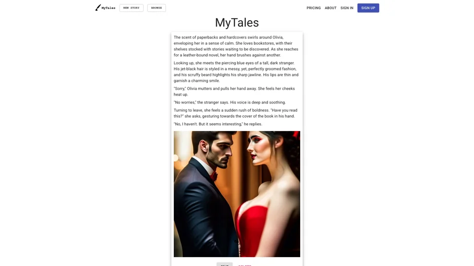 MyTales - AI Powered Story Generator