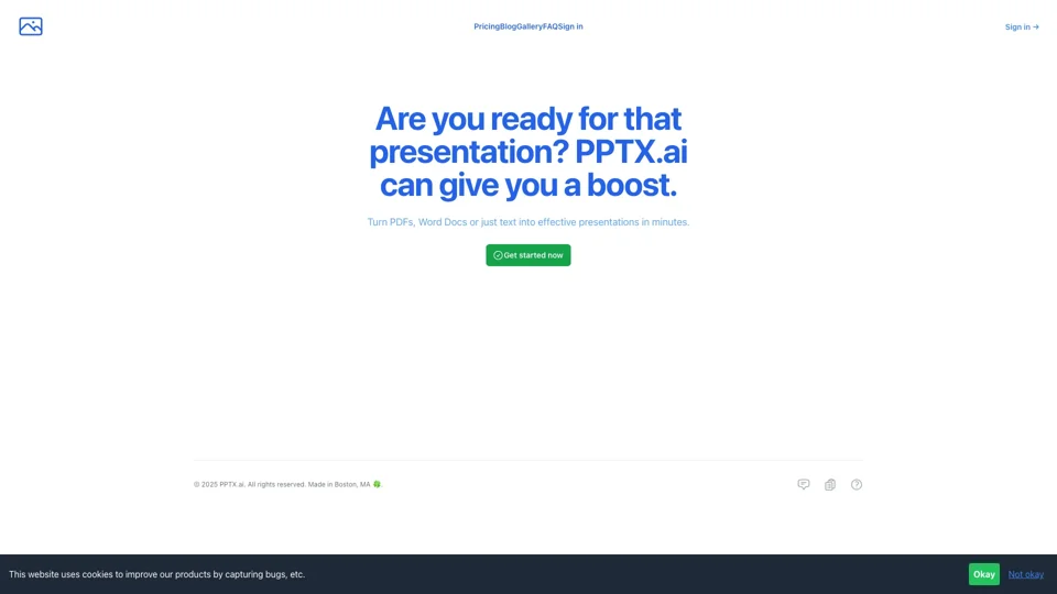 Artificial Intelligence for PowerPoint and Google Slides