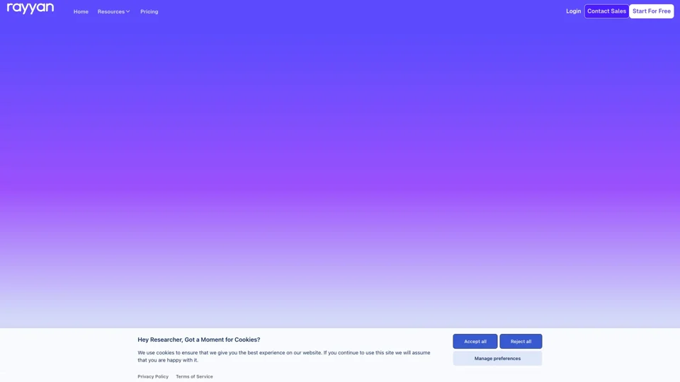 Rayyan: AI-Powered Systematic Review Management Platform