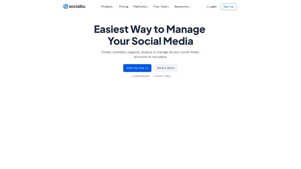 SocialBu - Social Media Management and Automation