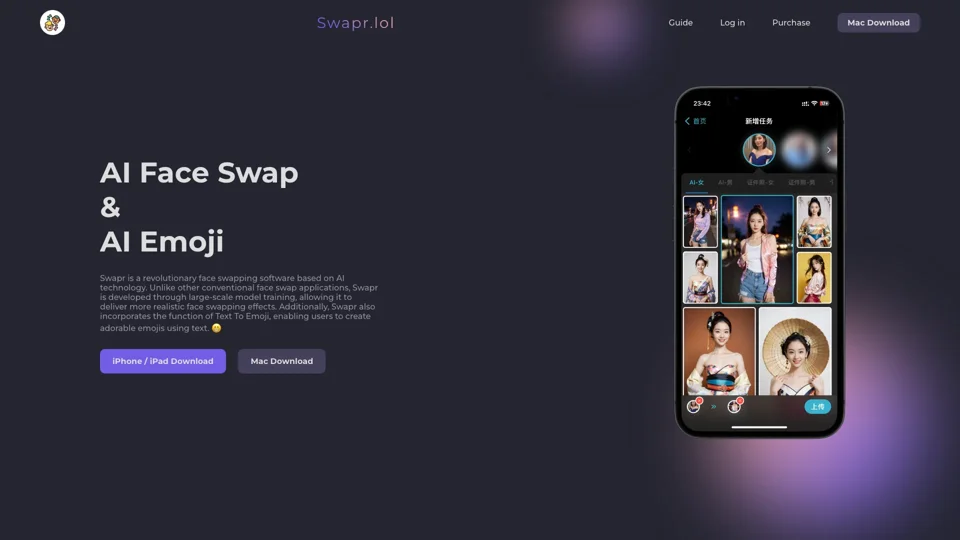 Swapr | AI Face Swap