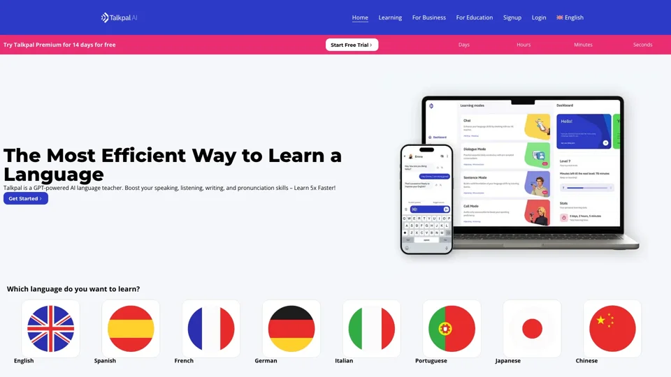 AI Language Teacher - Talkpal