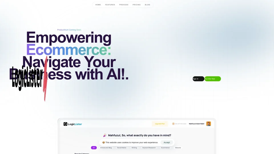 Home - Logiclister AI