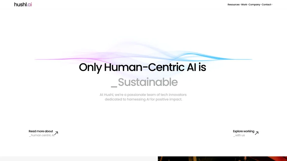 Hushl | Building a better future with humans.