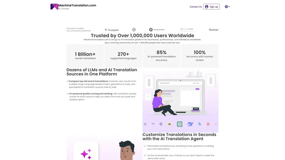 Machine Translation - AI Translator