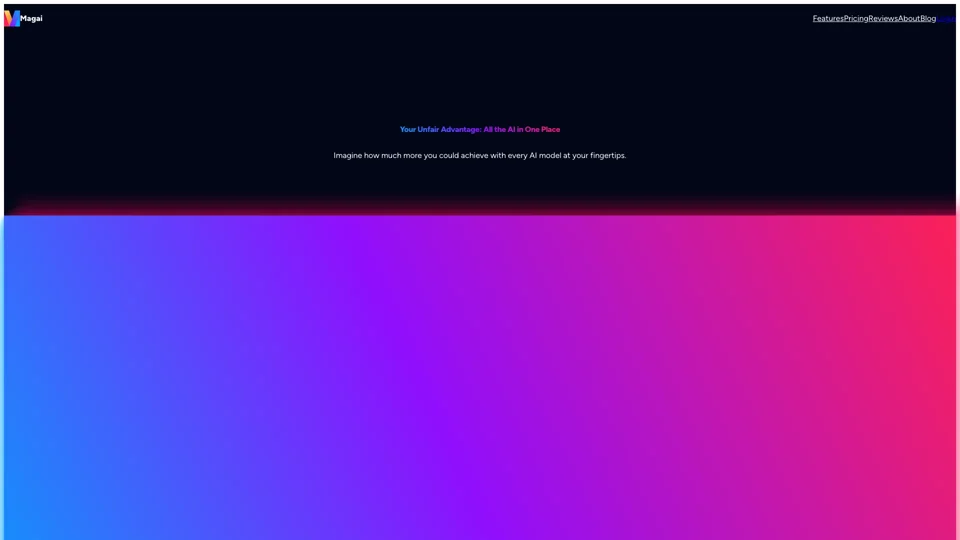 Magai • All-in-One AI Platform