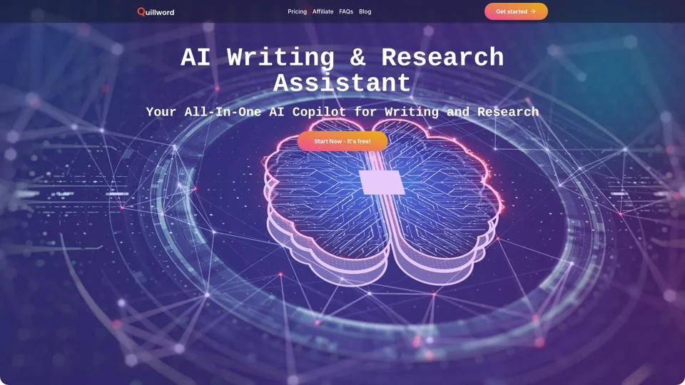 QuillWord - Best AI Tool for Academic and Research Writing