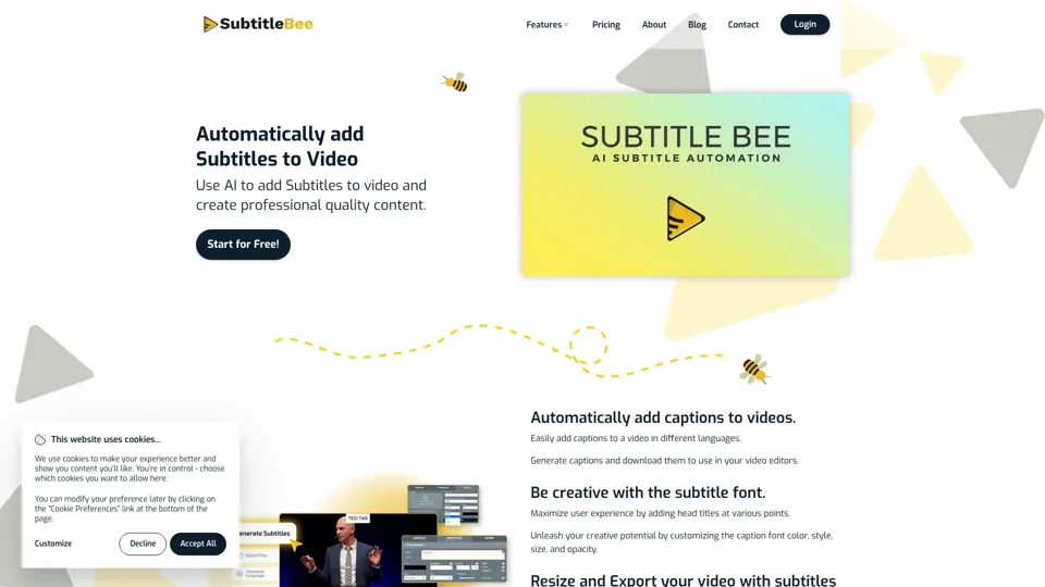 Add Subtitles to Video - 95% Accurate AI generated Subtitles