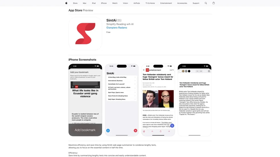 ‎SintAi on the App Store