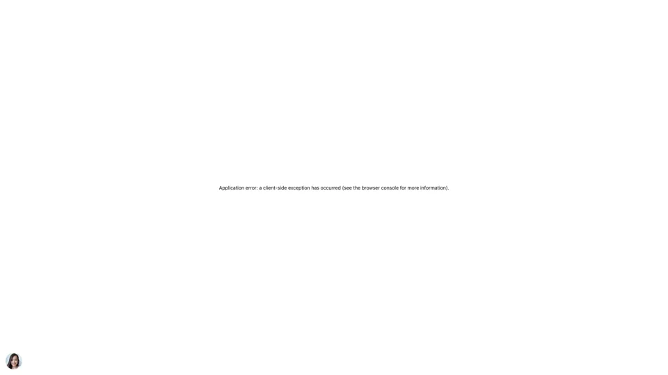 Application error: a client-side exception has occurred