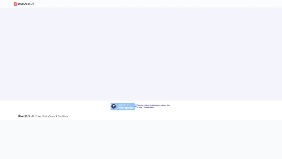 DiveDeck | Smart AI Chatting Decks