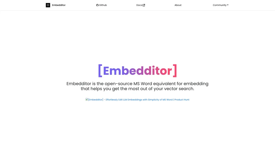 Embedditor.ai