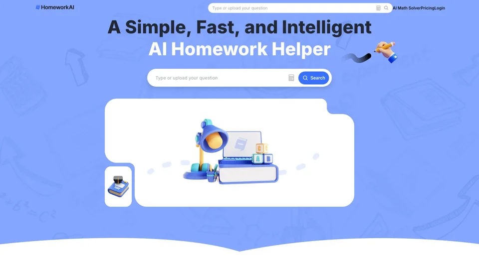 Homework AI: Best AI Homework Helper & Solver (Free)