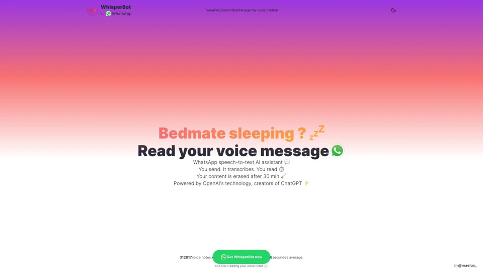 WhisperBot