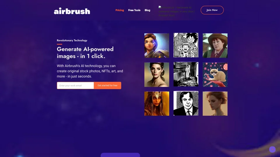 Airbrush - Best AI Art, Image & Stock Photo Generator