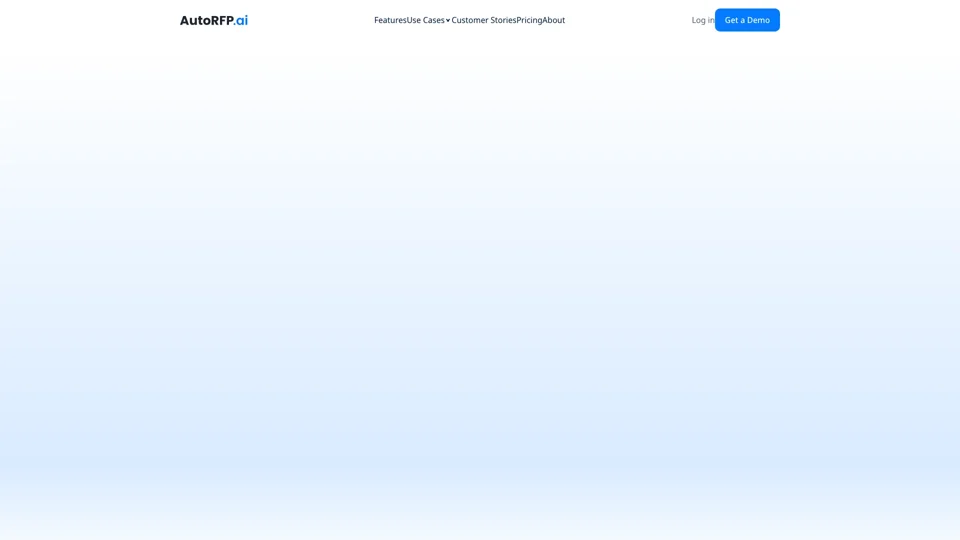 AutoRFP.ai: AI RFP Software