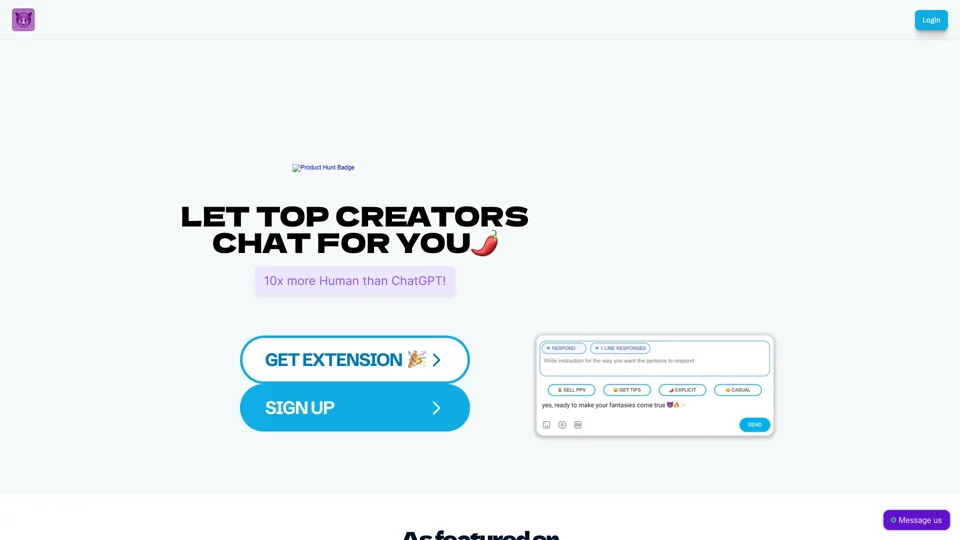 Chat on Onlyfans using AI | Onlyfans AI Chatbot | World's #1 Onlyfans Chatting Tool