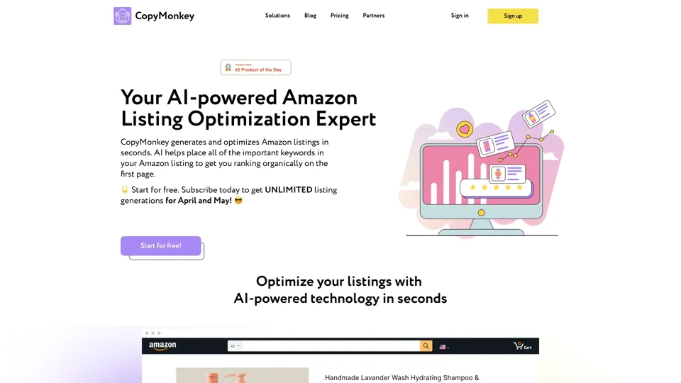 Create Optimized Amazon Listing in seconds | CopyMonkey