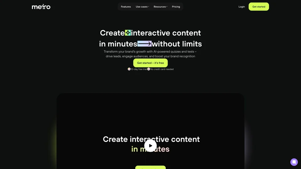 Meiro – AI-powered builder for tests and quizzes