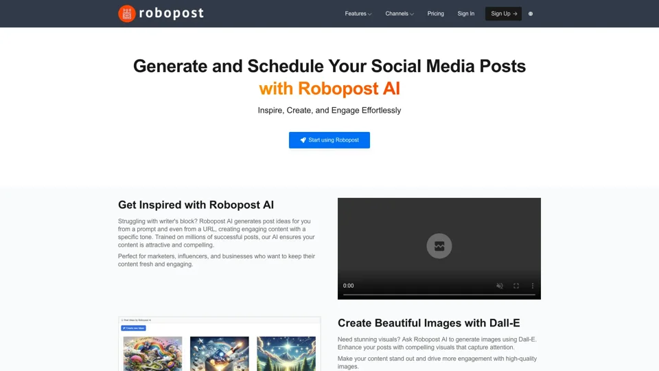 AI Posts Generator - Robopost AI