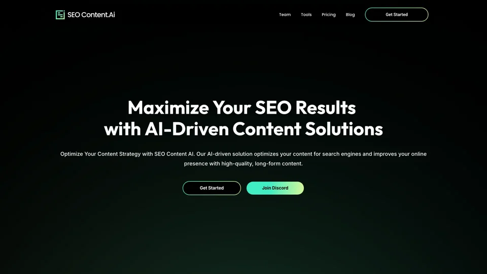 SEO Content AI | Get AI-Powered Content And SEO Insight