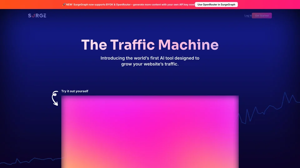 SurgeGraph Vertex: AI Writing Tool For Traffic Growth
